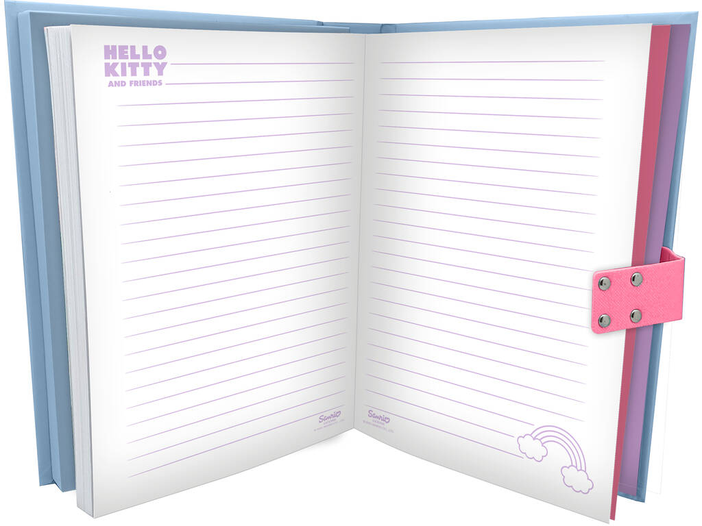 Journal secret de Hello Kitty et de ses amis avec son