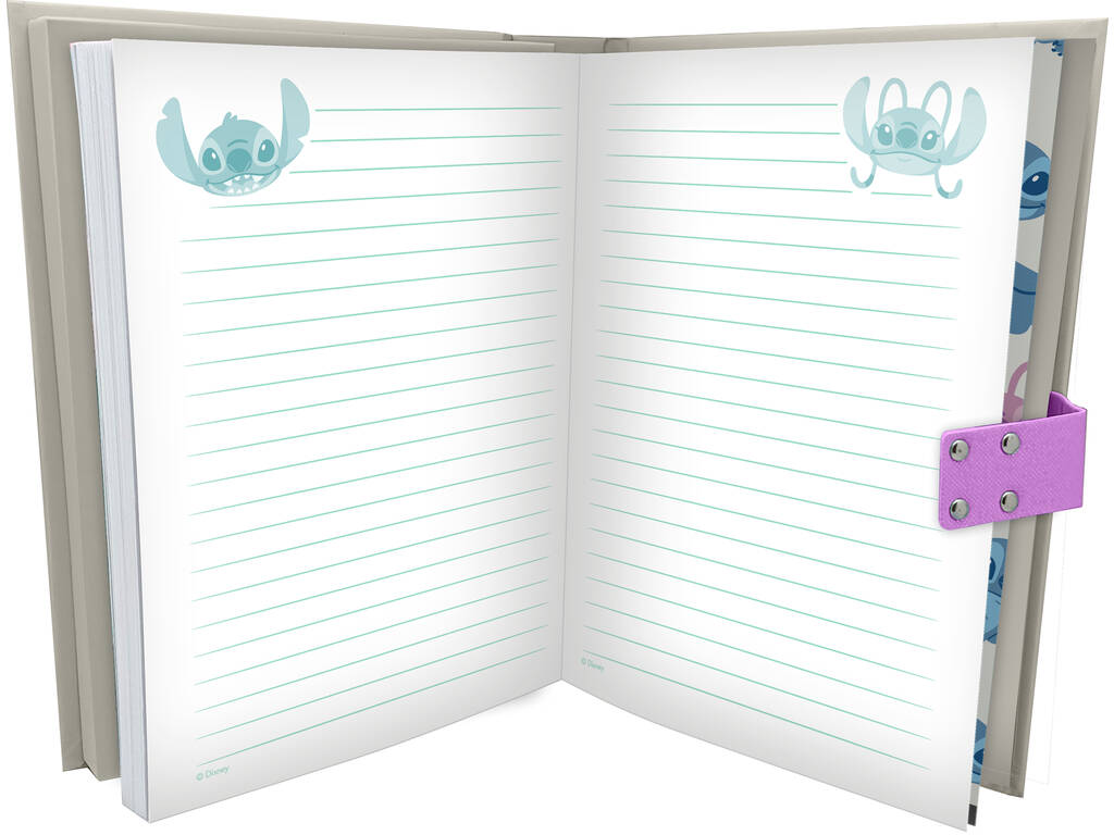 Stitch And Angel Diário Secreto com Som