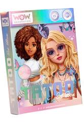 WOW Generation Set de stylos  paillettes pour tatouage