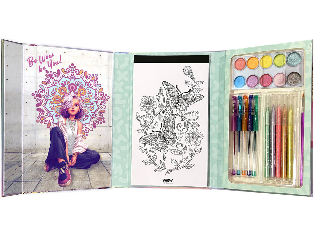 WOW Generation Mandala Set con Colores