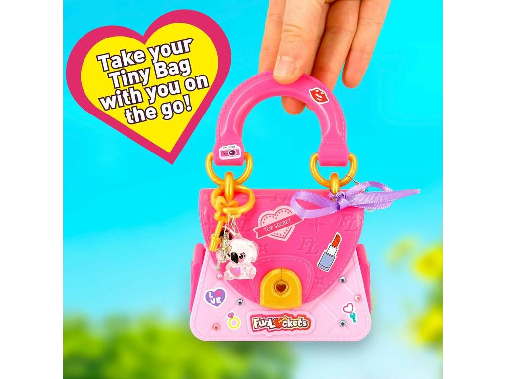 FunLockets Mini porte-monnaie secret avec surprises