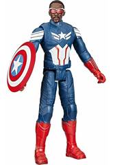 Figurine Captain America Brave New World Titan Hero Series Captain America