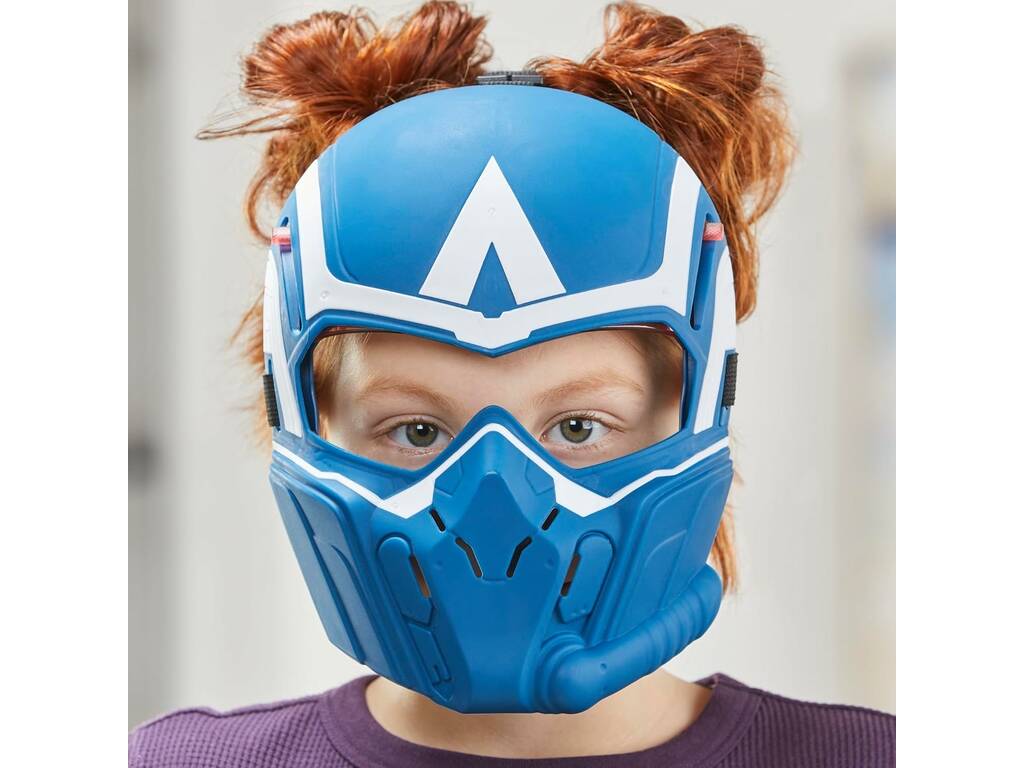 Marvel Capitán América Brave New World Máscara de Visión para Vuelo