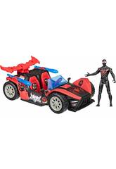 Marvel Spider-Man VenomVersus Gunship Launcher avec figurine Miles Morales