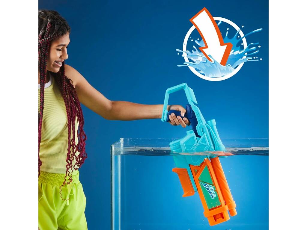 Lanceur d'eau Nerf Super Soaker Mega Dunk Fill
