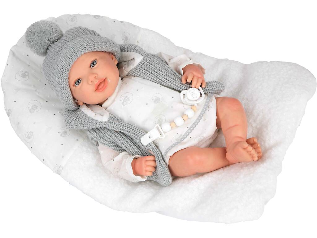 Poupée Reborn Daniela de 45 cm avec coussin