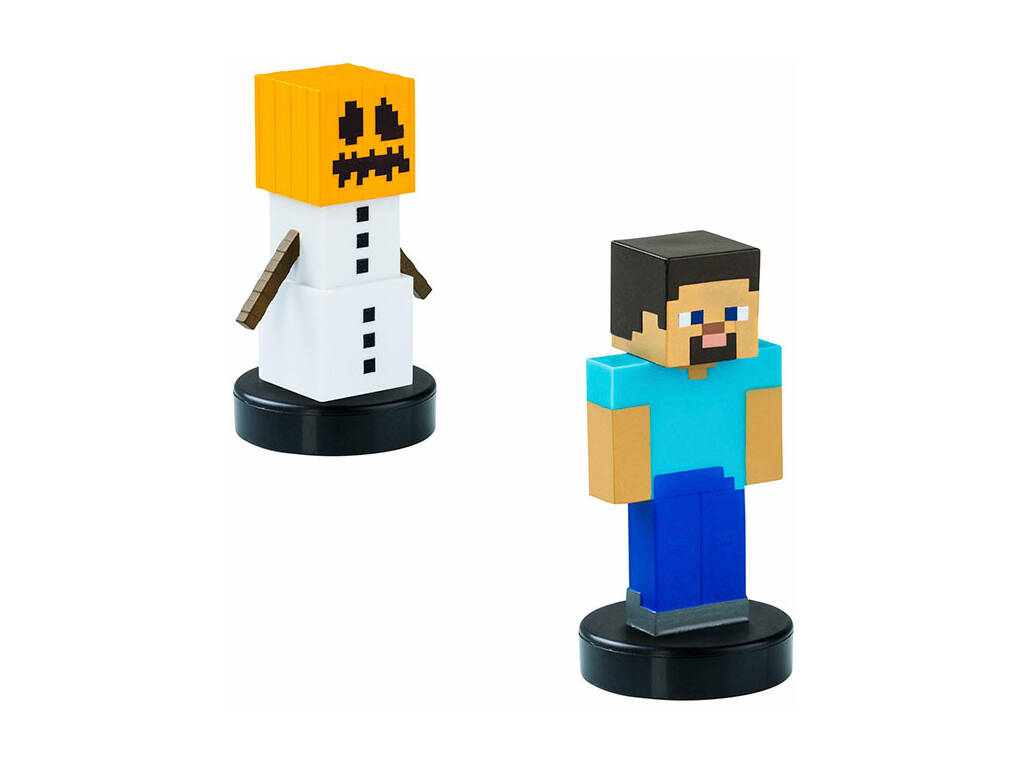Minecraft 2 paquets de figurines estampillées