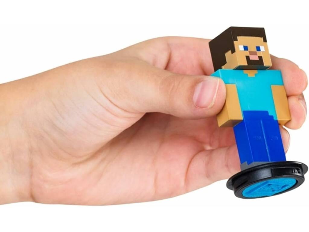 Minecraft - Lot de 3 figurines estampillées