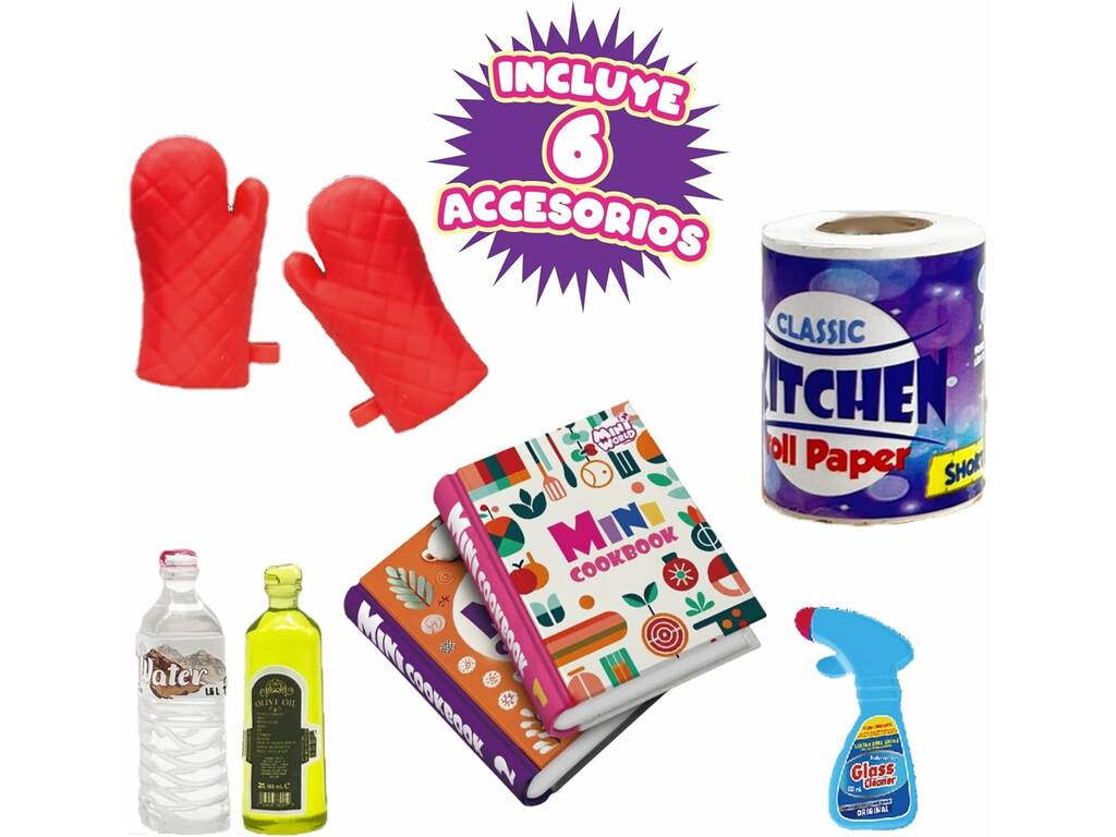 Mini cuisine mondiale avec accessoires