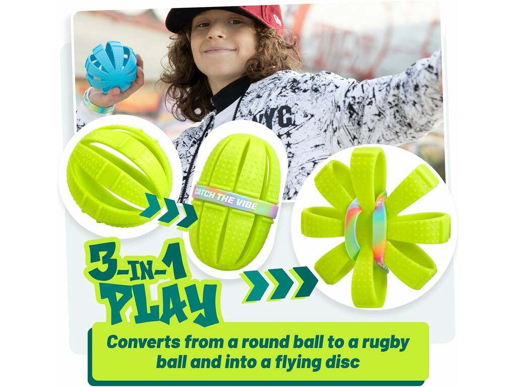 Band-It Ball Pelota Flexible 3 en 1
