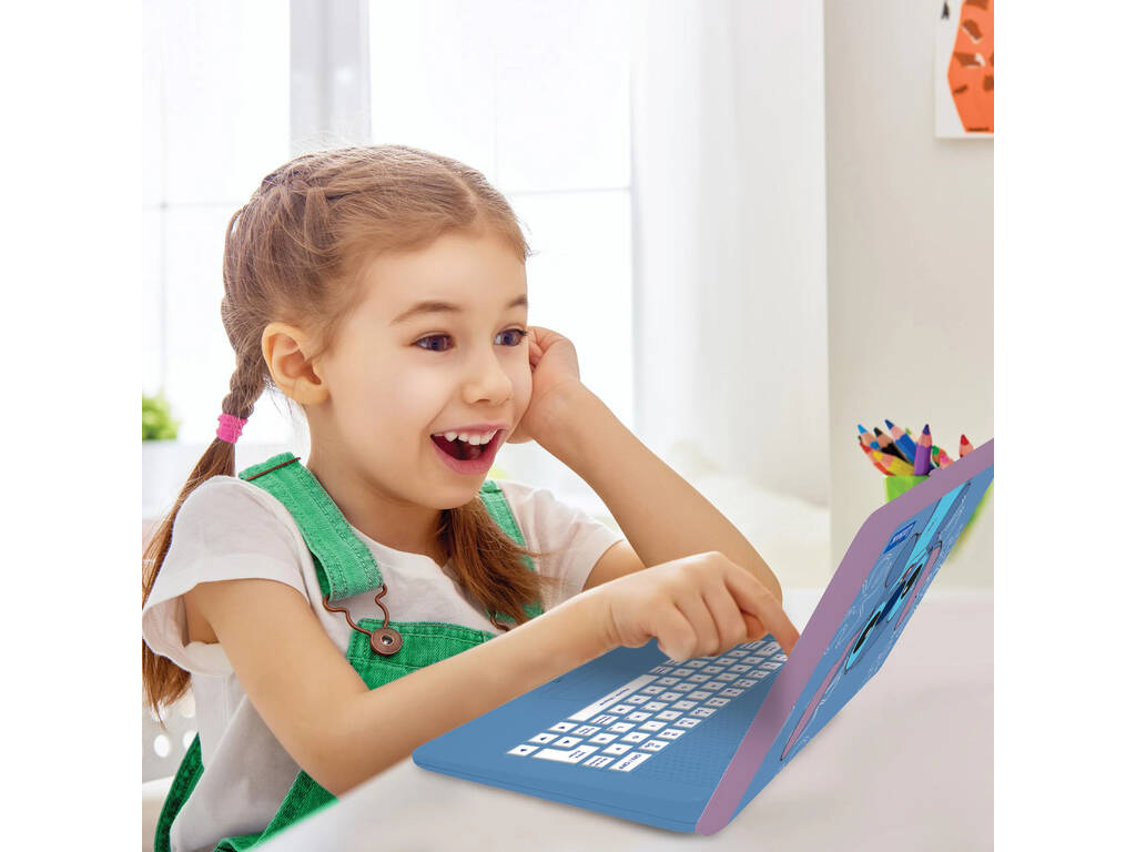 Ordinateur portable éducatif bilingue Disney Stitch