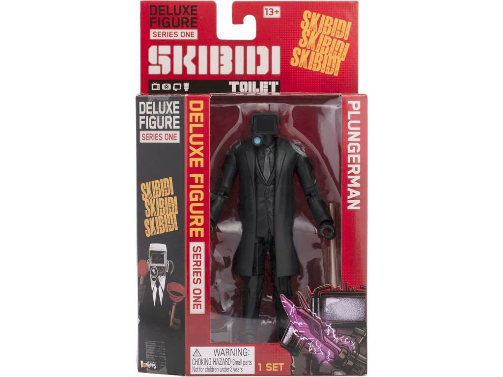 Skibidi Toilet Deluxe Figure Series One de 15 cm