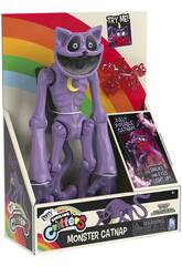 Poppy Playtime Smiling Critters Figura Monster Catnap de 28 cm com Luz