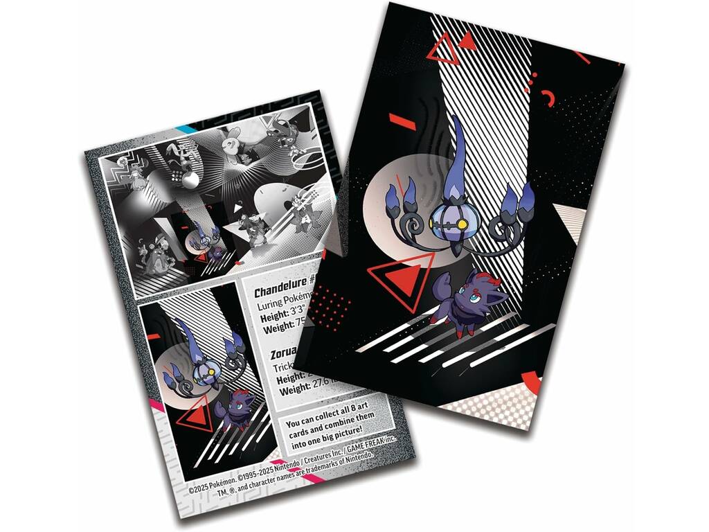 Pokémon TCG Écarlate et Pourpre Éclat noir et Flamme blanche Mini boîte avec 2 boosters