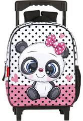 Sac à dos pour crèche PR Panda avec roulettes