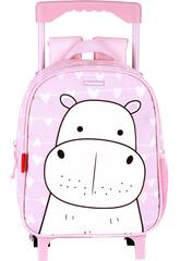 Zaino per asilo PR Hippo con ruote