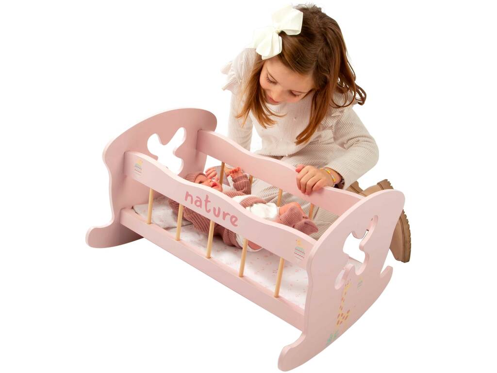 Ma berceau armoire avec carrousel Nature