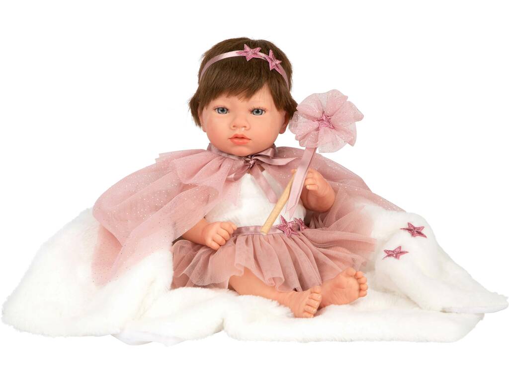 Poupée Reborn Princess Rose de 38 cm avec couverture