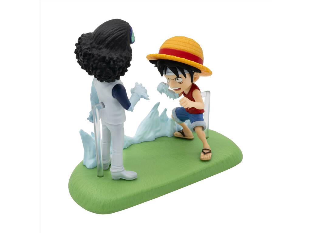 One Piece WCF Monkey D. Luffy vs Kuzan 8x9x5 cm Figure