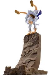 One Piece FL Vol. 2 Monkey D. Luffy Figure Gear5 avec base mobile