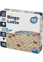 Bingo Lotto Em Caixa De Lata