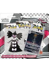 Pokémon TCG Scarlet et Purple Flame White Collection Blister avec autocollants spéciaux