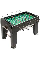 Futbolim Silver Preto de 139x73x87 cm