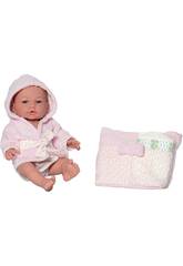 Poupe nouveau-ne de 43 cm avec trousse de toilette