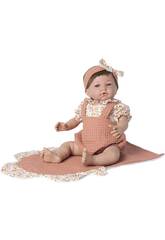 Boneca Beb Recm-Nascida Mia de 40 cm com 36 Sons