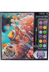 Diamantiny Decorar com Gemas Peixe Palhaço