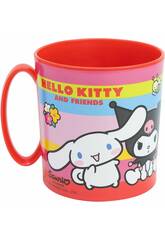 Caneca Micro Hello Kitty And Friends de 390 ml