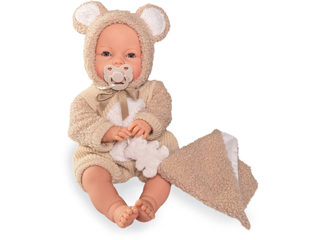 Poupée Bimba Lagrimitas de 37 cm avec costume d'ourson