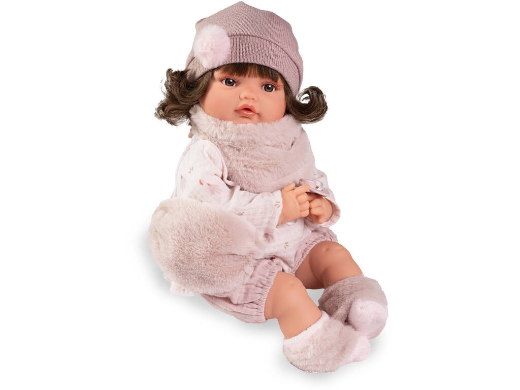 Baby Doll Beni Winter Tears 42 Cm avec sac à main