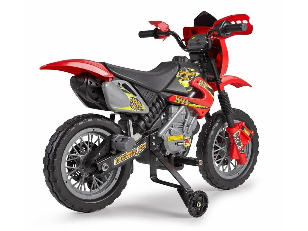 Feber Motorbike Cross 400F Rouge 6V