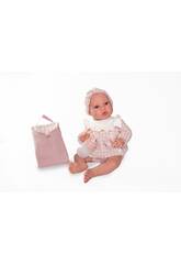 Poupée Erika nouveau-né de 42 cm avec table à langer