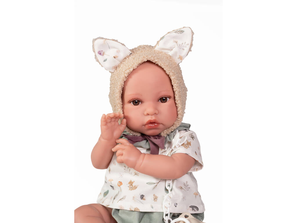 42 Cm Newborn Baby Doll Erik With Baby Carrier
