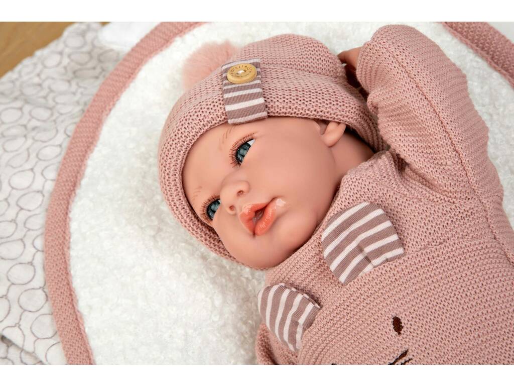 Muñeca Elegance Andie Con Manta 40 Cm