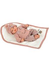 Bambola Elegance Andie con coperta 40 cm