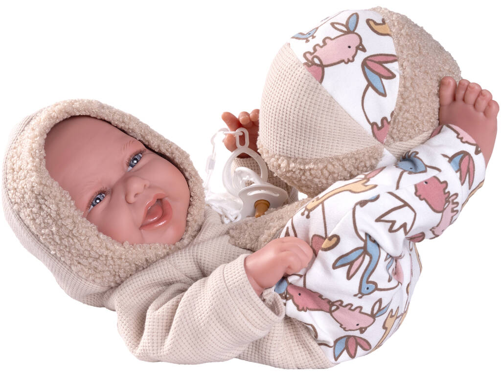 42 Cm Carlo Newborn Baby Doll With Ball
