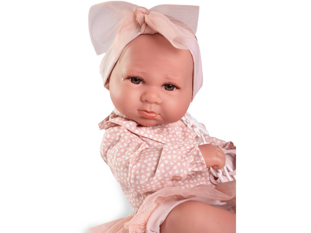 Newborn Baby Doll Luca 42 Cm Avec Pochette