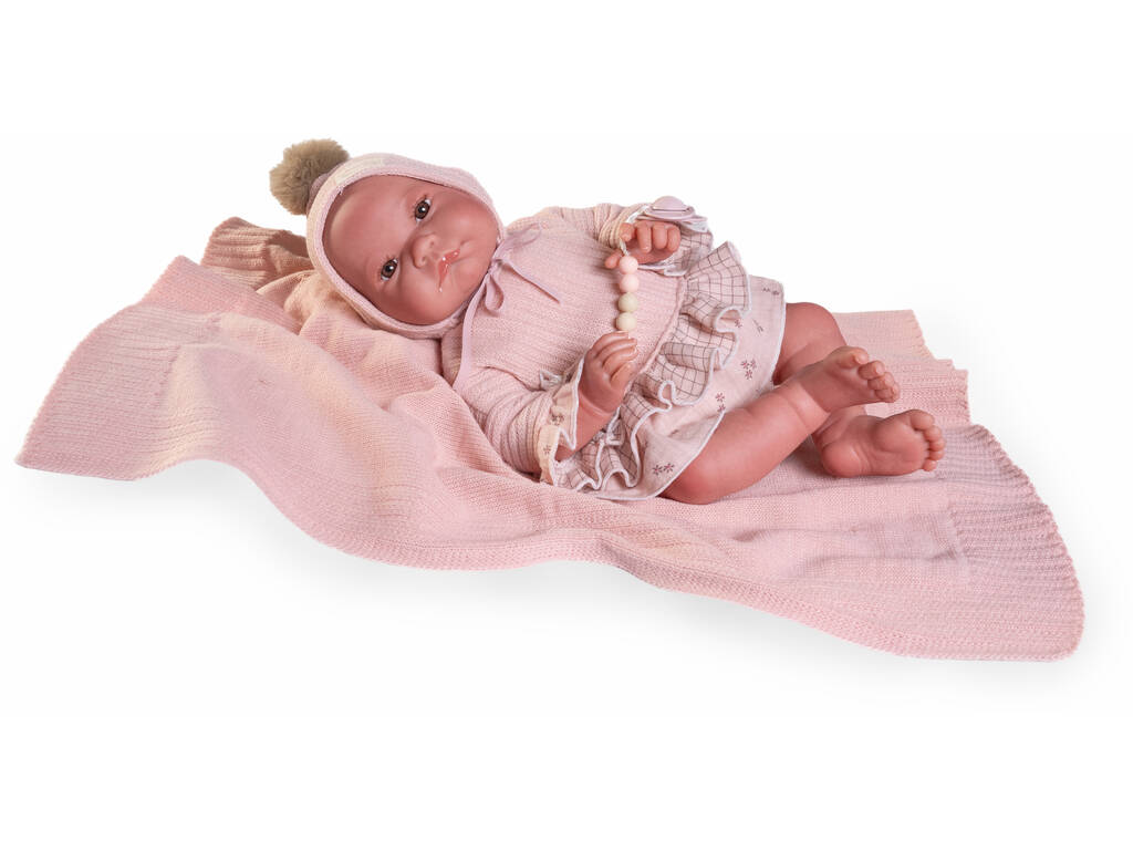 42 Cm Sweet Reborn Nica Baby Doll With Blanket