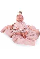 42 Cm Sweet Reborn Nica Baby Doll With Blanket