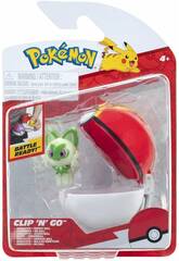 Figurine Pokmon Clip N Go avec balle