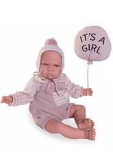 Poupée Bébé Ma première Reborn Berta de 52 Cm Avec Ballon 
