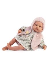 Boneca Beb Reborn Baby Love de 50 cm com Colete