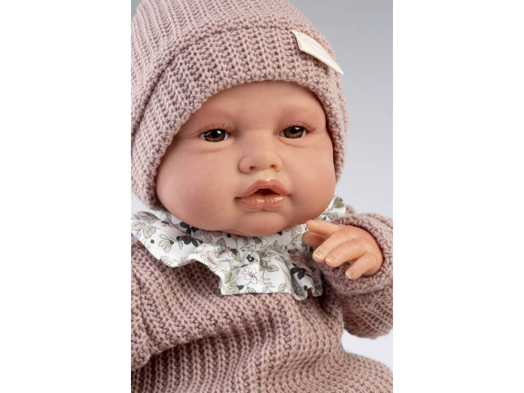Boneca Bebé Reborn Baby Love de 50 cm com Porta-Bebés