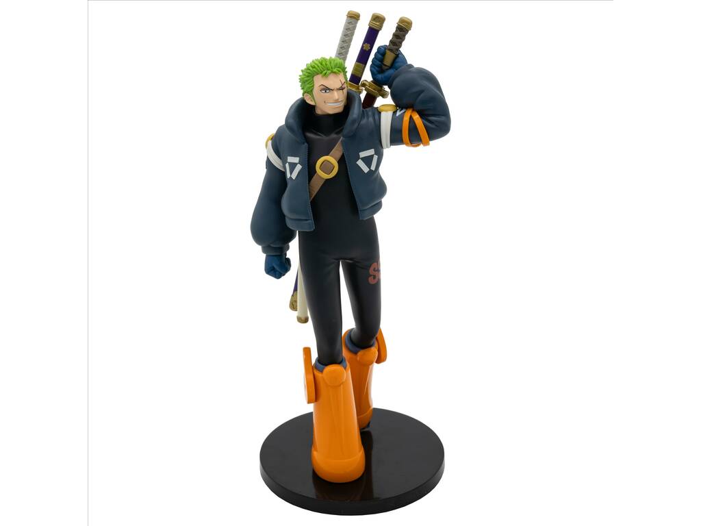 One Piece The Shukko 17 cm Ronronoa Zoro Figure See Egghead