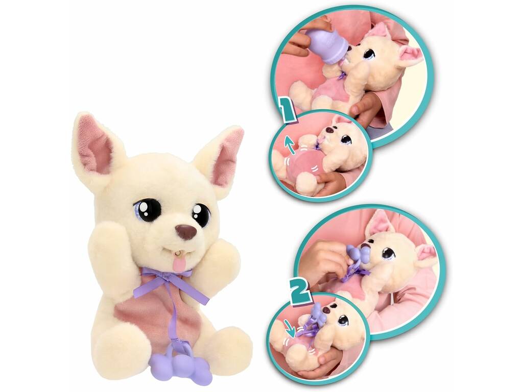 Jouet en peluche Baby Paws Yummy Chihuahua