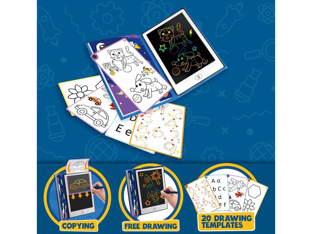 Cahier de dessin LCD
