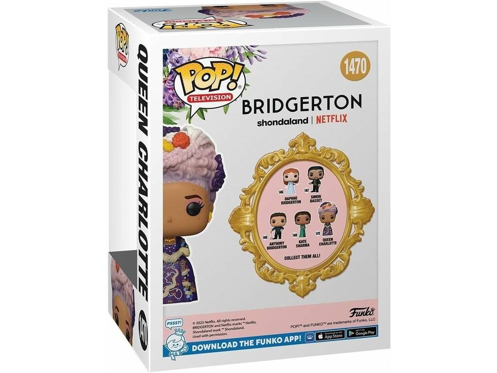 Funko Pop Television Bridgerton Queen Charlotte Figure